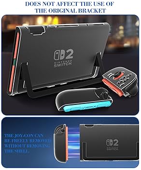 Nintendo Switch 本体　ケース2種　ジョイコン　ドック Amazon.co.jp: Teyomi Nintendo Switch 2用 クリアケース セット
